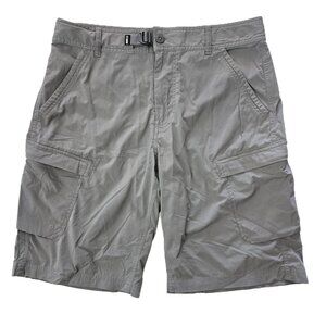 REI Co‑op Sahara Cargo Shorts – Men’s Size 32 Gray
